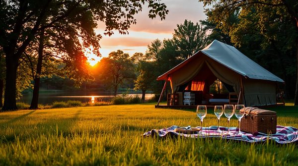 Séjournez dans un camping 4 étoiles : luxe et aventure en France